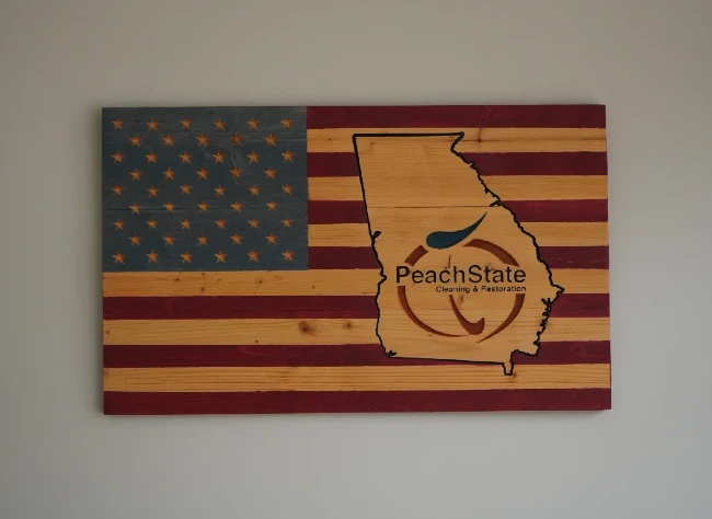 Wooden Flag